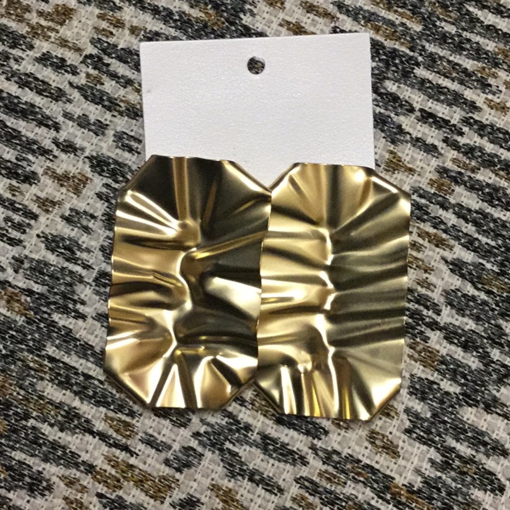Free People Gold Foil earrings - Picture 4 of 5